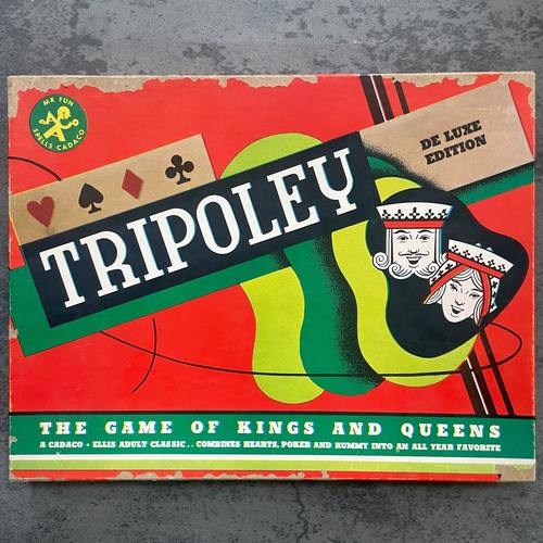 deluxe-tripoley-cadaco-poker-card-game-ellis-vinyl-mat-king-queens