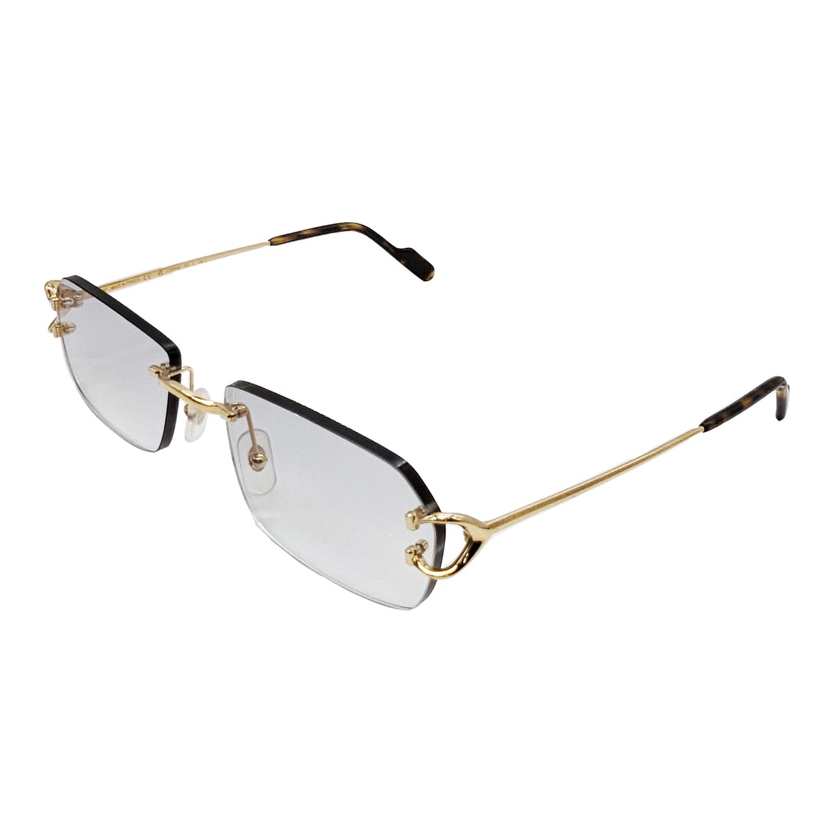 Cartier CT0394S CT0466S Replacement Diamond Facet Lenses Emerald with AR new Cartier sunglass replacement lenses by Sunglass Fix™ main image 3