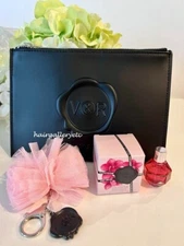 Viktor & Rolf Flowerbomb Ruby Orchid Mini Perfume EDP Pouch Keychain NEW