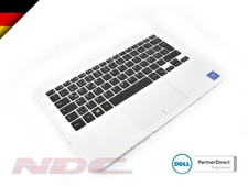 NEW Dell Inspiron 11-3162/3164 White Palmrest  Touchpad  GERMAN Keyboard
