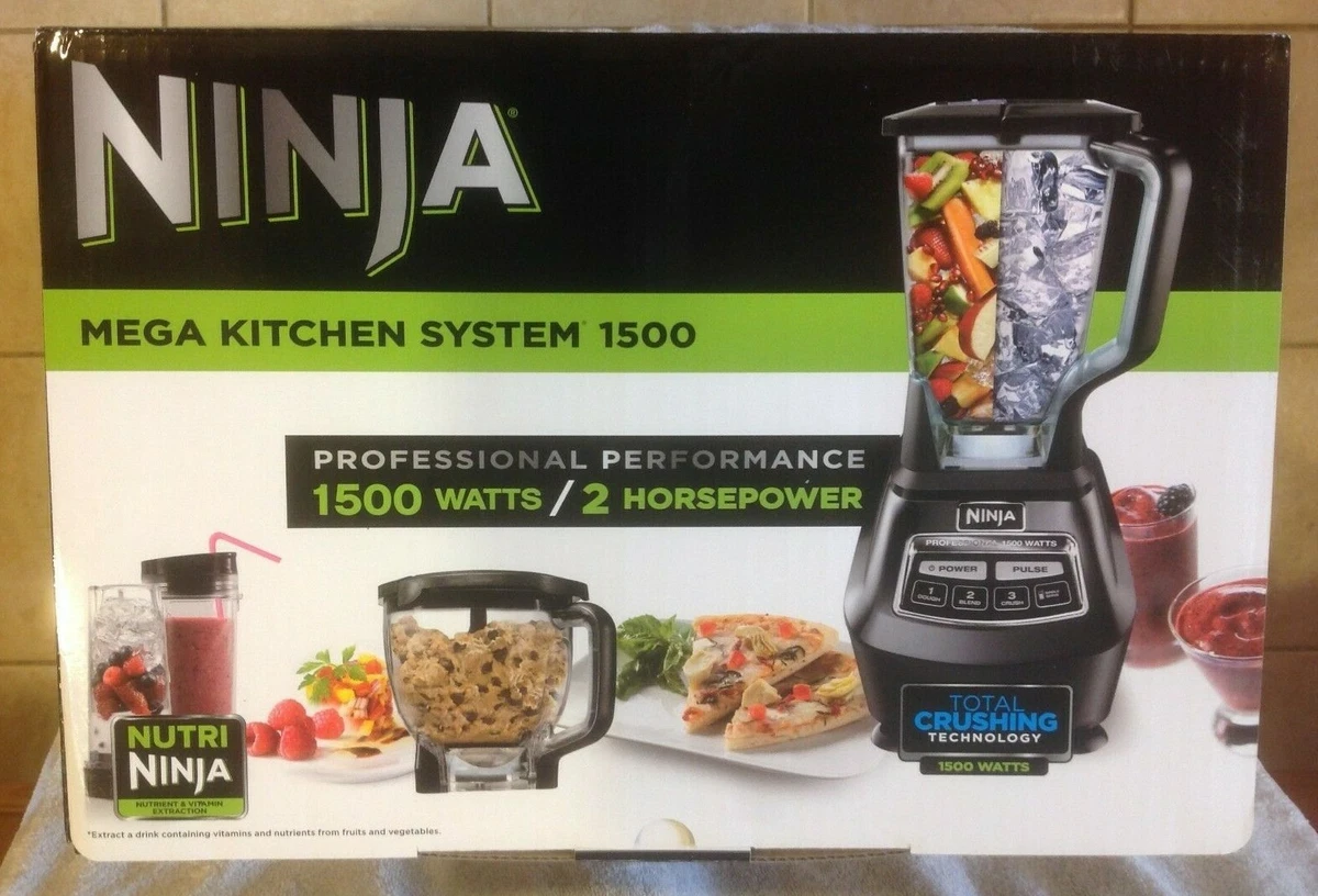 Ninja Mega Kitchen System 1500 BL770 Blender Processor Crushing Nutri Ninja  -NEW 737278698010