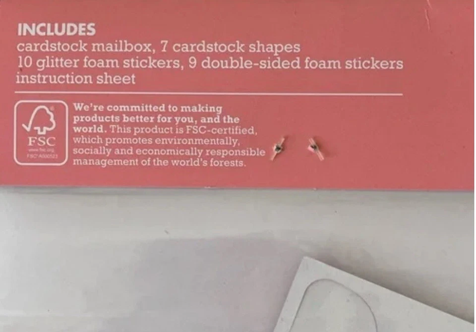 Valentines Hearts Mailbox Decorating Kit - Image 3 of 3