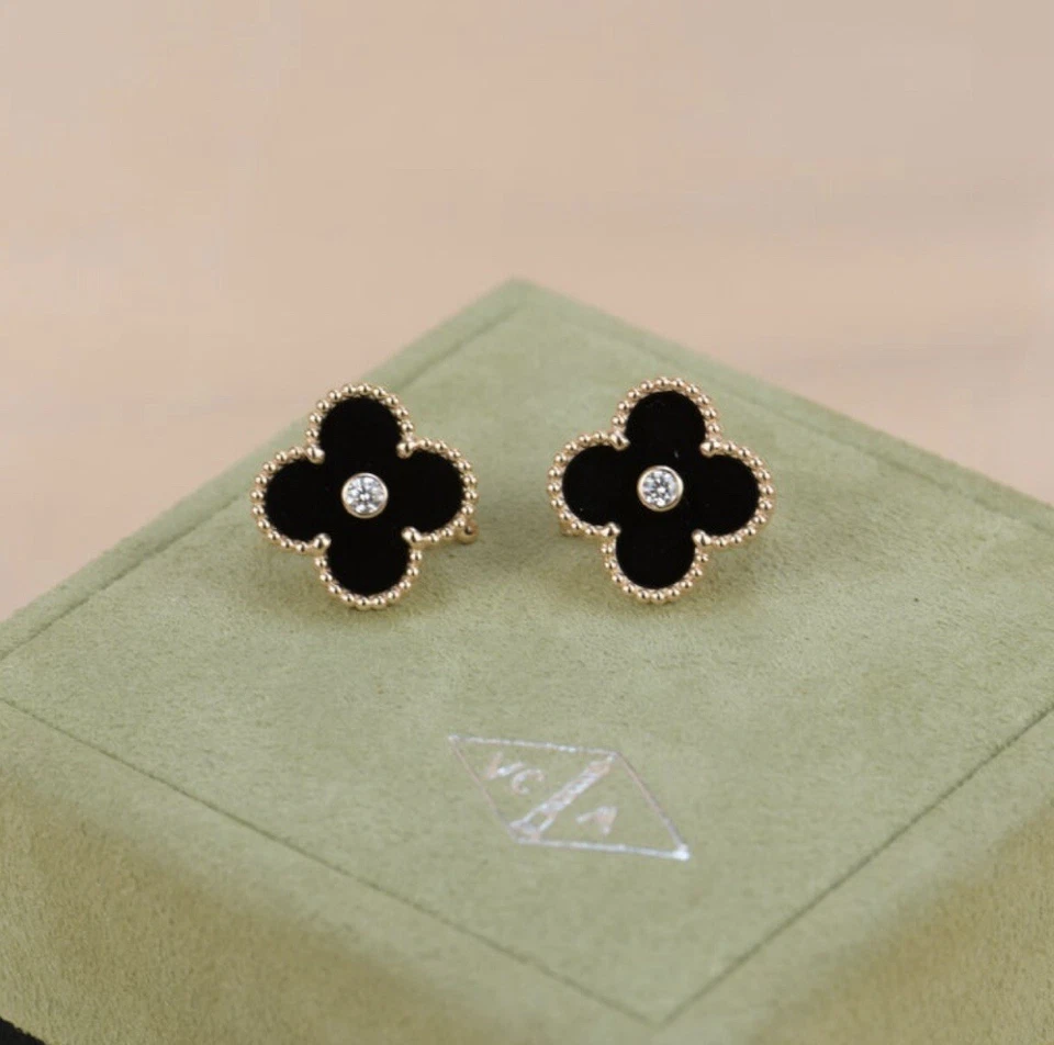 Van Cleef & Arpels Vintage Alhambra Ohrringe - Limitiert - Bild 4 von 4