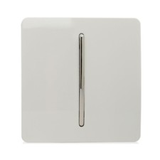 Light Switches 1 Gang 2 Way Screwless Designer Decorative Modern Trendi Switch