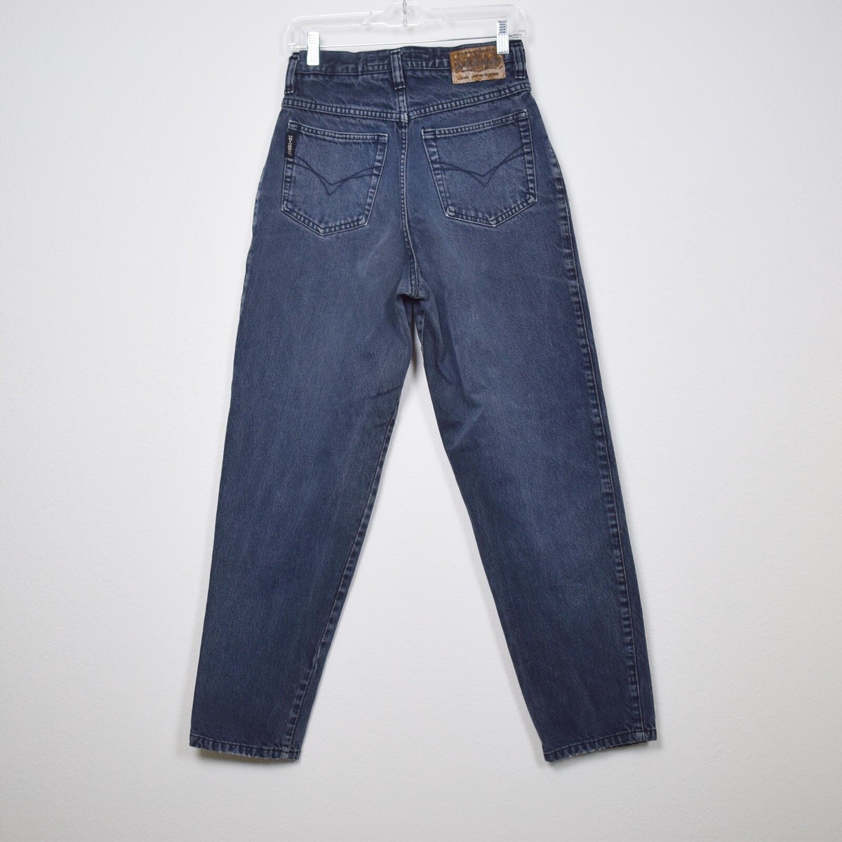 Vintage Union Bay Juniors Size 9 Black Denim High Waisted Vintage Union Bay Juniors Size 9 Black Denim High Waisted