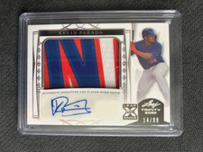2022 LeAf Trinity KEVIN PARADA  RC #14/99 Auto JUMBO Patch NY Mets
