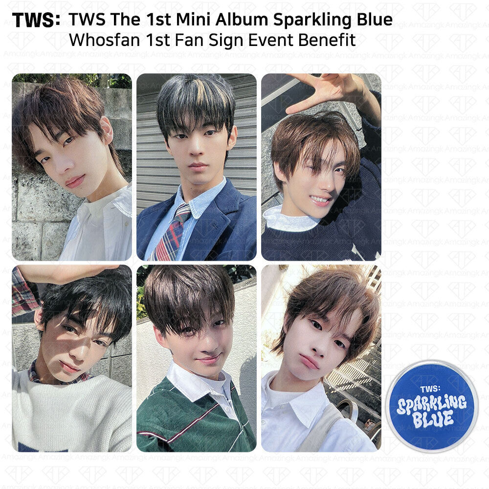 TWS The 1st Mini Album Sparkling Blue Whosfan Fan Sign Event TWS The 1st Mini Album Sparkling Blue Whosfan Fan Sign Event