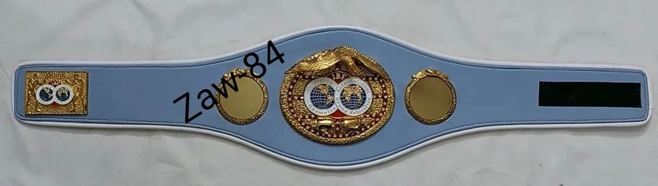 Nuevo Cinturón Mujer FIB Internacional Mundial Boxeo Lucha Libre Réplica Talla Adulta Foto 2 de 2