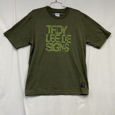 Troy Lee Designs TLD Shapeshifter Short Sleeve T-Shirt Tee Dark Green Mens Large