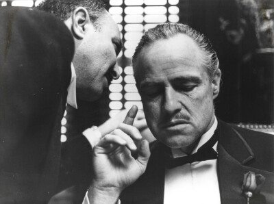 B280 Marlon Brando. Der Pate, 1972. Foto