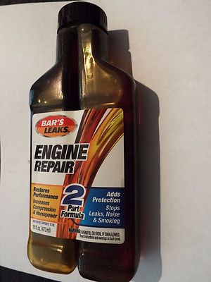 *NEW* BAR'S LEAKS ENGINE REPAIR 16 Oz (473 ml) 2 Part Formula | eBay