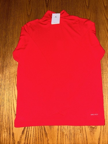 NIKE JORDAN JUMPMAN HOMBRE TEAM DRI FIT 1/2 CREMALLERA MANGA LARGA JERSEY MEDIANO - Imagen 5 de 7