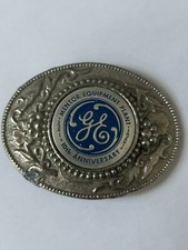 General Electric Mentor Equipment Plant Belt 3.5 inch 10th anniversary 1971-1981