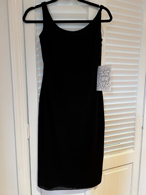 Cynthia Rowley Black Midi Tank Dress Sz. 2 NWT, Great Dress for Any  Occasion | eBay