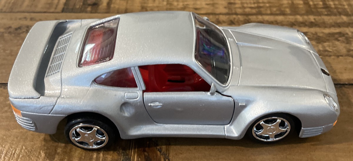 1985 Porsche 959 1:24 Scale Car Model Gray SS9401 | eBay