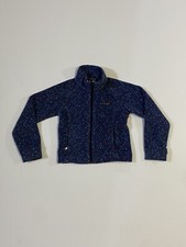 Columbia XXS 4/5 Girls Polkadot Full Zip Fleece Jacket