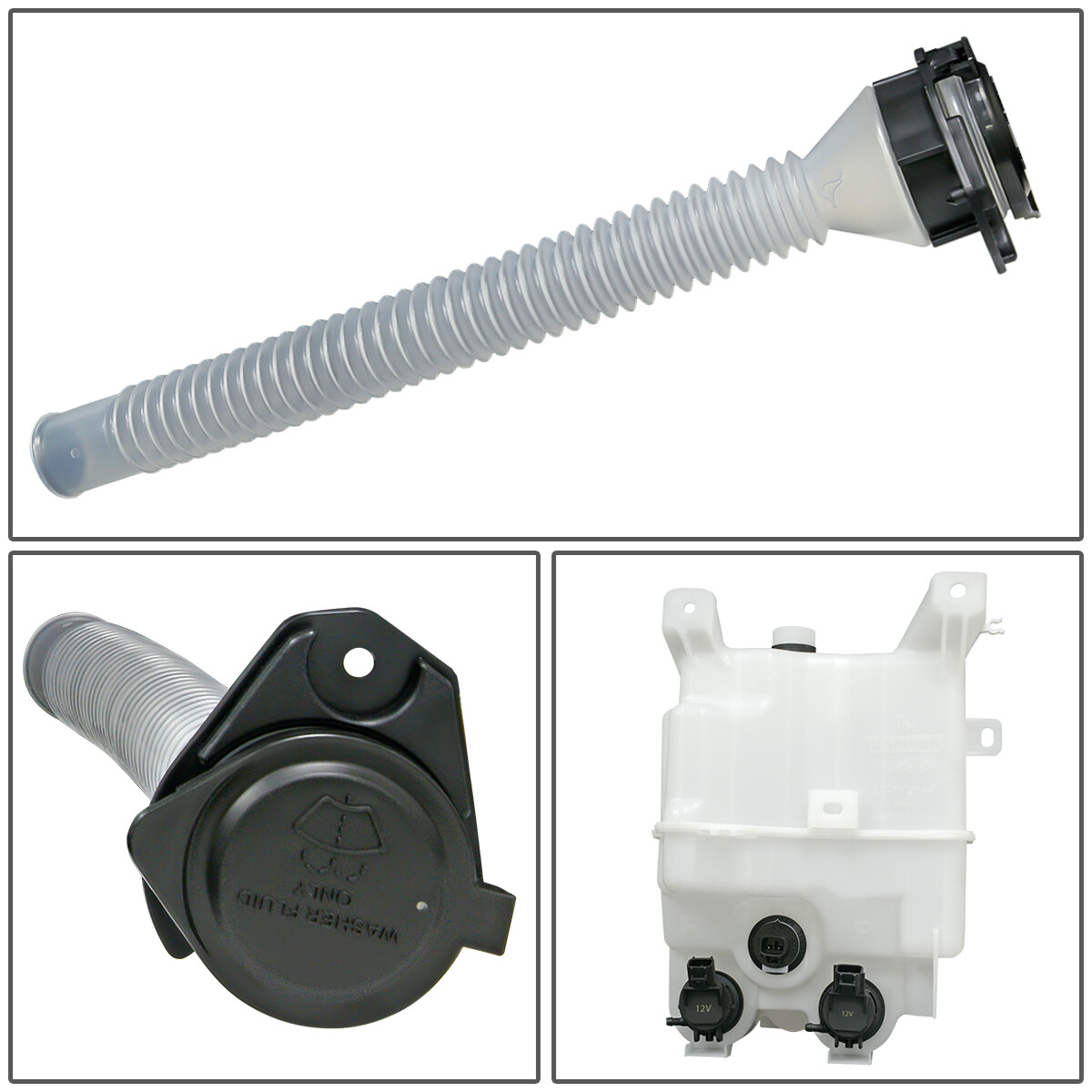 FOR 0813 TOYOTA HIGHLANDER WINDSHIELD WASHER FLUID RESERVOIR TANK+LEVEL SENSOR eBay