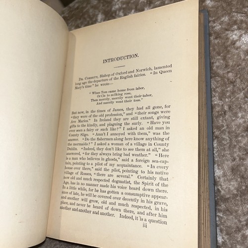 antique W.B. Yeats Fairy and Folk Tales of the Irish Peasantry - Imagen 6 de 7