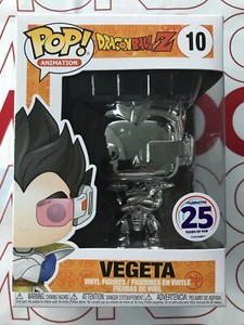 funko pop vegeta chrome