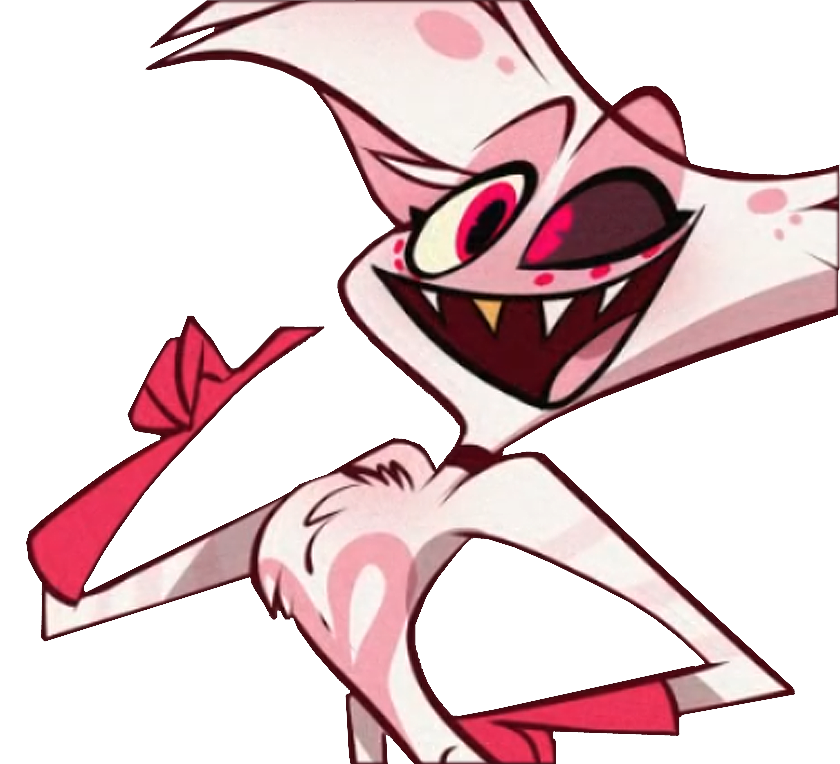 Hazbinhotel ANGELDUST 8×10in サイン入りプリント Angel Dust Hazbin Hotel Weatherproof Anime Sticker 6