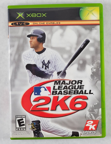 Major League Baseball 2K6 (Microsoft Xbox, 2006) CIB