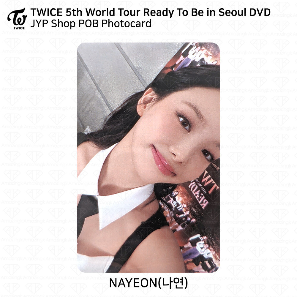 TWICE 5th World Tour Ready To Be in Seoul DVD JYP Shop POB TWICE 5th World Tour Ready To Be in Seoul DVD JYP Shop POB
