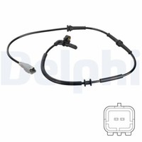 Delphi SS20761 Sensor, Raddrehzahl FüR CitroËN Peugeot