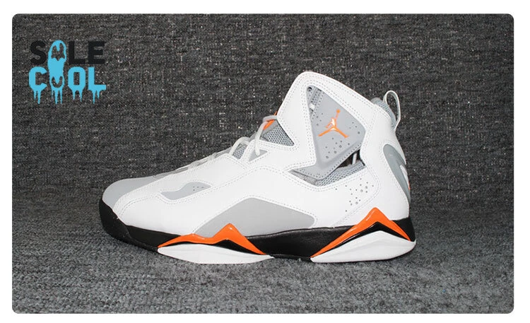 Jordan True Flight Wolf Grey Orange for Sale | Authenticity