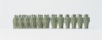 Preiser 16573 1:87 Military; Infanterie Angetreten. Deutsches Reich Neu & Ovp