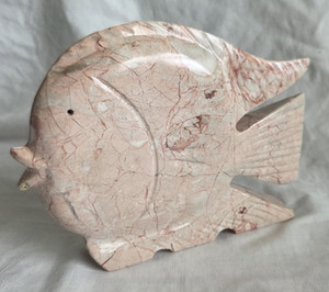 alabaster fish box Magnetic Acrylic Anemone & Mushroom The Ancient Egyptians were the first known civilization to revere alabaster for its translucency and beauty Alabaster fish figurine sculpture in