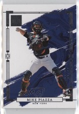 2024 Panini Impeccable Silver 11/60 Mike Piazza #48 HOF 1ek2