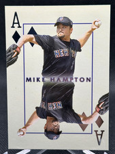 🔥2000 Pacific Invincible DIAMOND ACES INSERT Mike Hampton #12 NEW YORK METS!