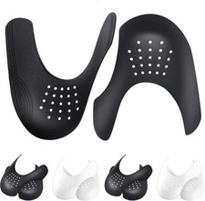 Crease Protectors Suitable for Most Men apos;s US Size 7.5-12, Black white