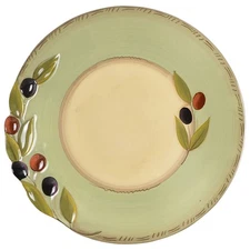 Clay Art Oliva Italiana Dinner Plate 6144841
