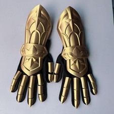 A pair of Cyberpunk Gloves, Cosplay Party Outfit, Mechanical Mecha Style Riding