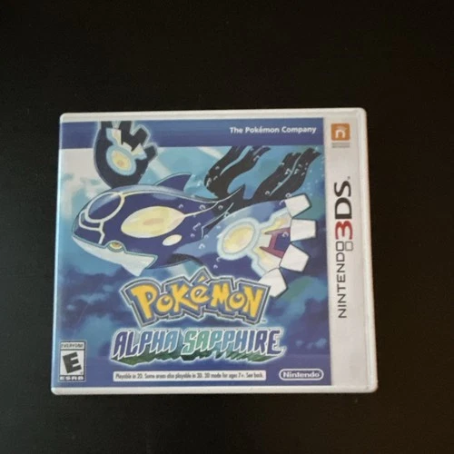 Pokémon: Alpha Sapphire Nintendo 3DS Game Multiplayer Manual In Original Case