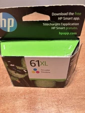 HP 61 XL Tri-Color Ink Cartridge CH564WN  NEW EXP 08/2025