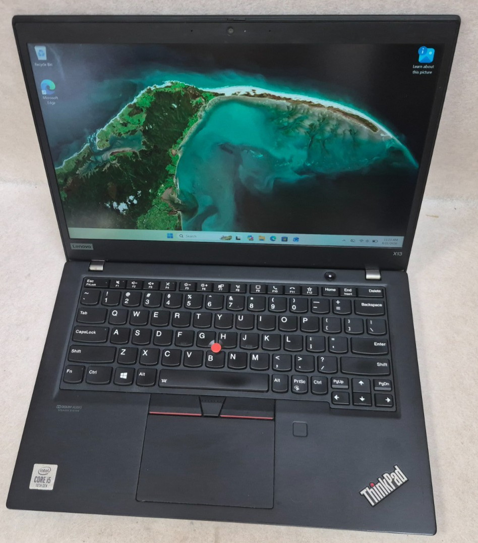 Lenovo ThinkPad X13, 13.3-Inch Laptop, with i5-10210U, Windows 11 Pro