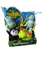 #9834 NRFB Mattel Wal-Mart Pixar Disney A Bug's Life - Bug Circus Bean Bag Set
