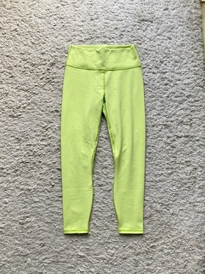 fabletics leggings Shape Laufhose Tights High Waist M Funktionshose Grün Motion