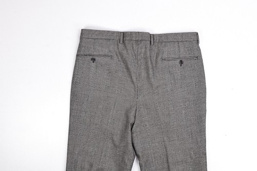 Traje de Colección Ermenegildo Zegna Lana 44R Príncipe de Gales Pantalones Plisados 37x29 - Imagen 13 de 18