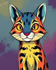 Newt Pop Art 8X10 Print