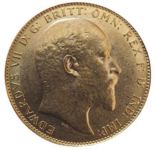 1910-C King Edward VII Gold Sovereign (Ottawa / Canada)