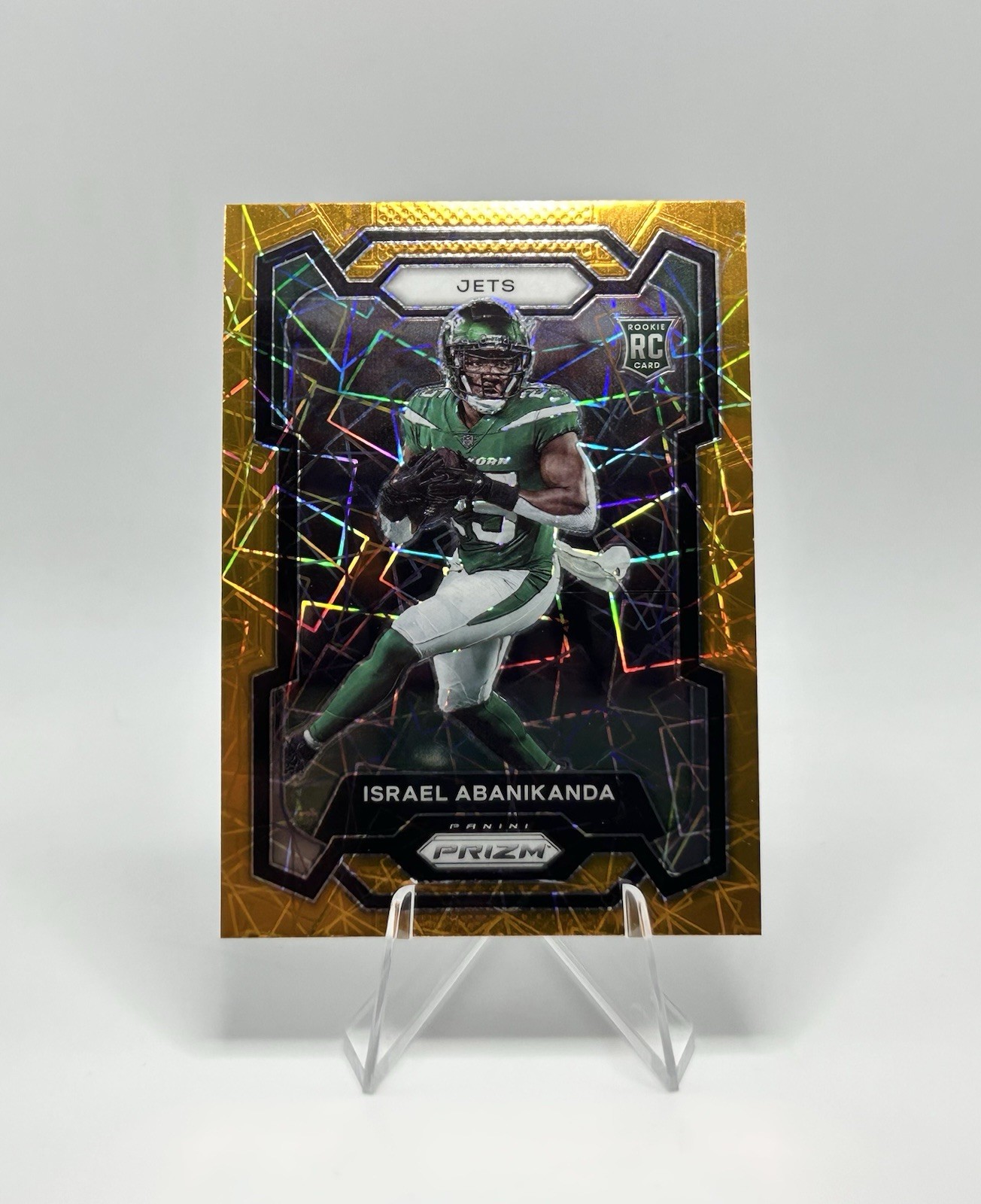 Israel Abanikanda Panini Prizm #379 Lazer