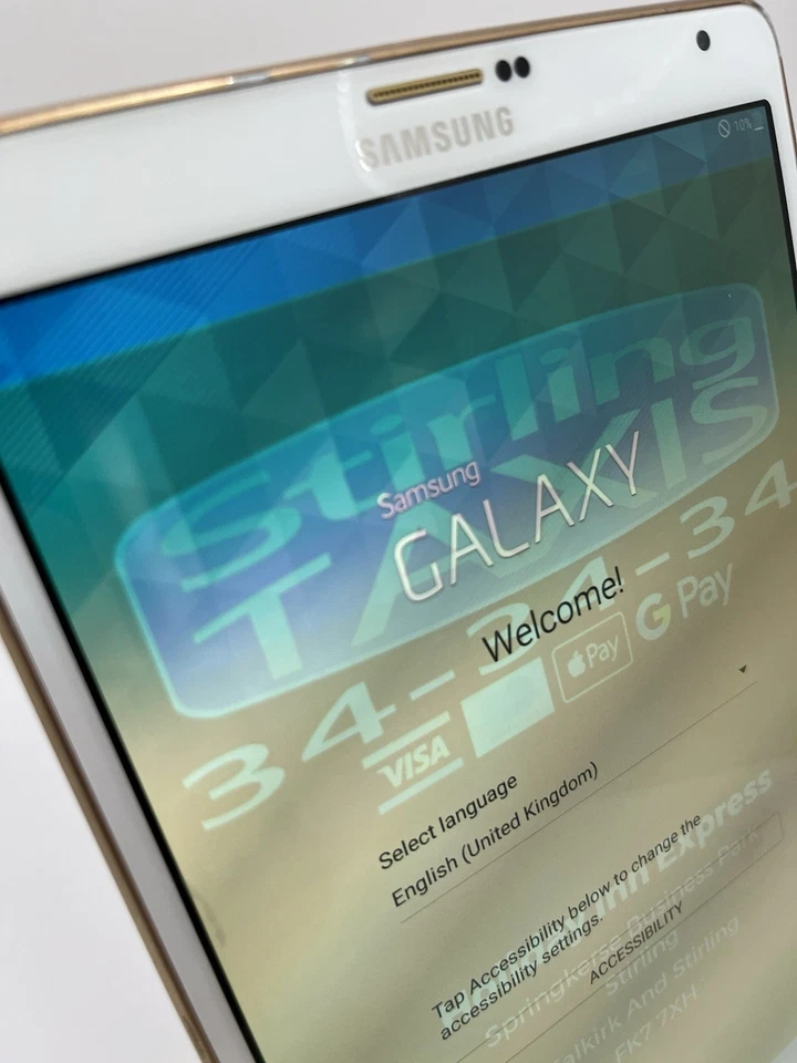 Samsung Galaxy Tab S 8.4" SM-T705 White Unlocked Android Tablet Read Below #S, photo 4 of 5