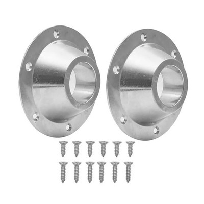 2Pcs RV Table Base Aluminium Floor Fixed Mounting Pedestal Accessories Camper S