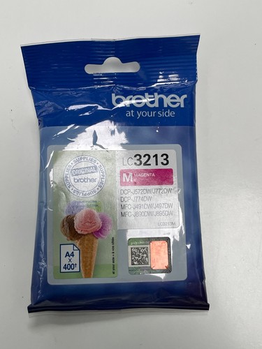 BROTHER LC-3213 M Inkjet Cartridge Magenta Expires 400 Sheets 02/2027 - 第 1/3 張圖片