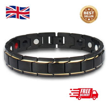 Copper Magnetic Bracelet Energy Healing Therapy Arthritis Pain Relief Men Women