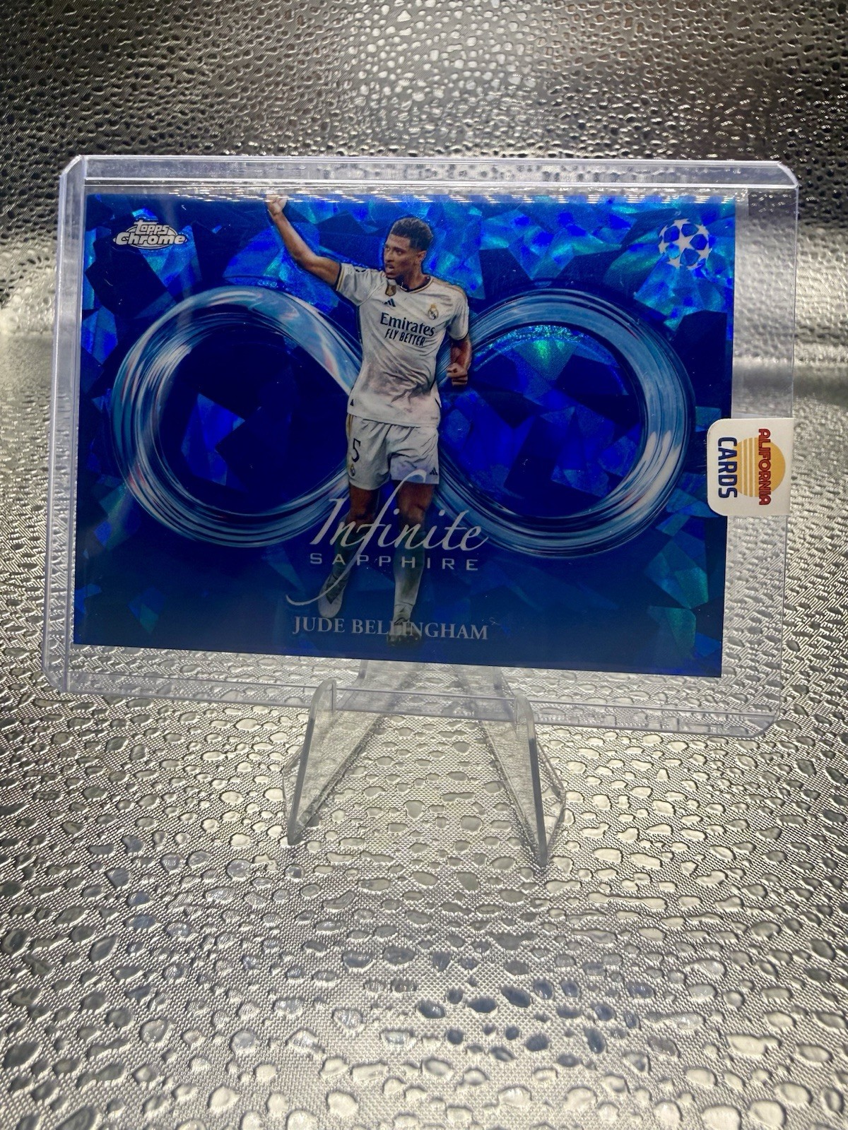 2023-24 Topps Chrome Sapphire UEFA Jude Bellingham IS-1 Infinite Sapphire SSP