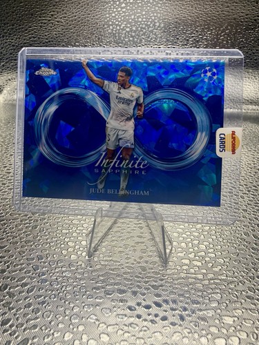2023-24 Topps Chrome Sapphire UEFA Jude Bellingham IS-1 Infinite Sapphire SSP